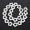 Freshwater Shell Beads Frames Strands SHEL-T009-14A-3