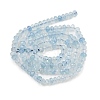 Natural Aquamarine Beads Strands G-K376-B04-02-3