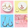 DIY Brass Geometric Hoop Earring Making Kit DIY-YW0008-60-4
