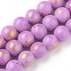 Natural Mashan Jade Beads Strands G-F670-A09-8mm-1