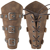 Imitation Leather Cuff Cord Bracelets AJEW-WH20033-034A-1