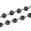 Handmade Glass Pearl Beads Chains AJEW-PH00489-05-4