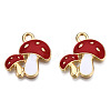 Autumn Theme Alloy Enamel Pendants ENAM-T009-46E-RS-2