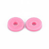 Handmade Polymer Clay Beads Strands CLAY-R089-8mm-T012-3