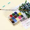 375G 15 Colors Glass Seed Beads SEED-JP0004-01-3mm-5