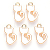 Alloy Enamel Charms X-ENAM-S121-032A-2