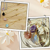 1 Strand Electroplated Natural Quartz Beads Strands G-PA0001-18C-5