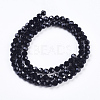 Imitation Austrian Crystal Bead Strands G-M181-4mm-23A-2