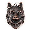 Tibetan Style Alloy Pendants FIND-C052-12R-1