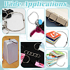14Pcs Iron & Brass Loose Leaf Book Binder Hinged Rings FIND-UN0010-35-5