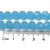 Imitation Jade Glass Beads Stands EGLA-A035-J8mm-D04-5