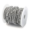 304 Stainless Steel Cuban Link Chains CHS-E030-04A-P-3