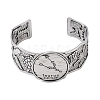 Constellation Alloy Open Cuff Bangles for Women Men LS-BJEW-C064-01AS-05-2