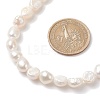 Natural Pearl Beaded Necklace NJEW-JN04310-5