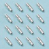 Brass Locking Tube Magnetic Clasps LS-X-MC079-S-1