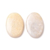 Mixed White Jade & Topaz Jade Massage Stone G-G864-05B-2