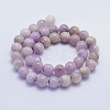 Natural Kunzite Beads Strands G-L478-11-10mm-3