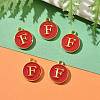 Golden Plated Alloy Enamel Charms LS-ENAM-S118-03F-5