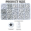 900Pcs 15 Styles White and Black Acrylic Beads SACR-YW0001-67-2