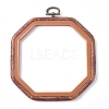 Plastic Cross Stitch Embroidery Hoops X-FIND-WH0052-14-1