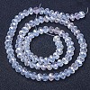 Electroplate Glass Beads Strands EGLA-A034-T3mm-B02-2