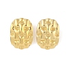 Ion Plating(IP) 304 Stainless Steel Stud Earrings for Women EJEW-B050-06G-1