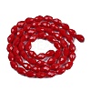 Opaque Solid Color Beads Strands EGLA-N013-P8mm-D07-2