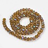 Electroplate Glass Beads Strands LS-EGLA-A034-T3mm-L10-2