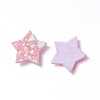 Glitter Non Woven Fabric Decoration Accessories AJEW-WH0002-11F-2