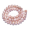 Natural Cultured Freshwater Pearl Beads Strands PEAR-N013-07M-4
