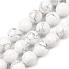 Natural Howlite Beads Strands G-L648-A02-16mm-3