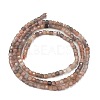 Natural Multi-Moonstone Beads Strands G-L587-C05-02-5