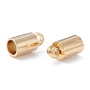 201 Stainless Steel Cord Ends X-STAS-H410-20G-I-1