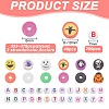DIY Halloween Theme Jewelry Making Finding Kit DIY-AR0003-47-2