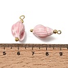 Handmade Porcelain Pendants PR-CBA0027-08G-07-3