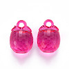Autumn Theme Transparent Acrylic Pendants TACR-T024-04B-906-2