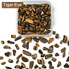 50G Natural Tiger Eye Chip Beads G-YW0001-80-2