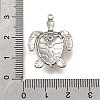 304 Stainless Steel Pendants STAS-C122-15A-P-3