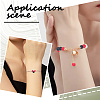 Rubberized Style Imitated Silicone Acrylic Beads MACR-PA0001-06A-05-4