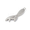 Alloy Rhinestone Pendants PALLOY-M206-24P-3