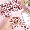 Flower Polyester Lace Trim Ribbon OCOR-WH20003-03A-03-3