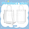 70Pcs PVC Gift Tote Bags ABAG-WA0001-06-2