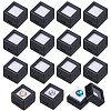 Cube Plastic Loose Diamond Storage Boxes CON-WH0095-49C-1