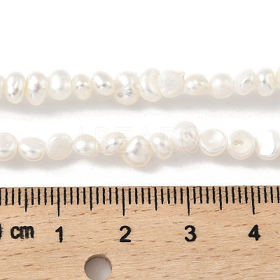 Natural Cultured Freshwater Pearl Beads Strands PEAR-A006-02A-1