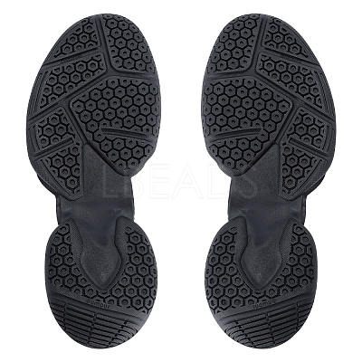 Shoe Repair Synthetic Rubber Shoe Sole Replacement DIY-WH0899-726A-1