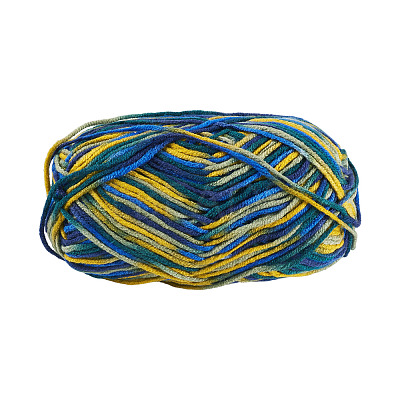 Light Gradient Segment Dyed Polyester Yarn DIY-TADJ0002-005C-1