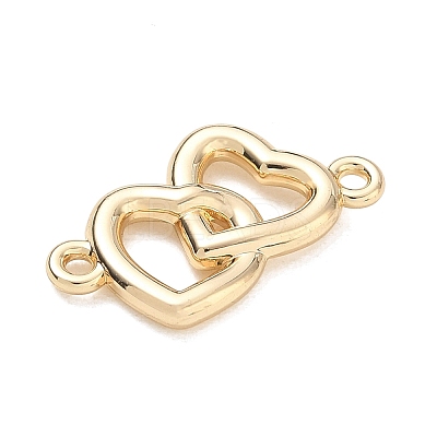 Hollow Alloy Connector Charms AL-CBA7C55-09G-1