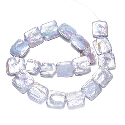 Natural Keshi Pearl Beads Strands PEAR-S020-K07-1