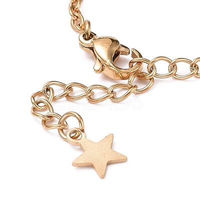 304 Stainless Steel Bracelet Making X-STAS-L248-006G-B-1