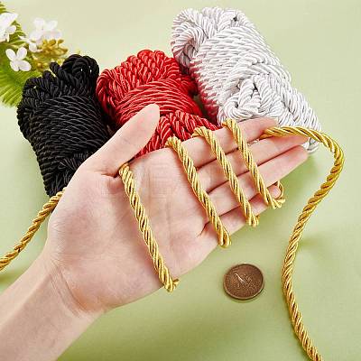 4 Bundles 4 Colors Jute Cord OCOR-SZ0001-06-1